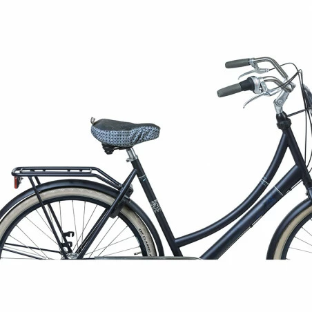 Couvre Selle BASIL Bohème Bleu Indigo 5 Couvre Selle BASIL Bohème Bleu Indigo – Image 3