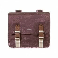 Double Sacoche Vélo BASIL Bohème 35L Rouge Figue 15 Double Sacoche Vélo BASIL Bohème 35L Rouge Figue -Antivol Vélo Soldes double sacoche velo basil boheme 35l rouge figue 6