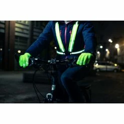Harnais Fluorescent Ajustable Jaune WOWOW -Antivol Vélo Soldes harnais fluorescent ajustable jaune wowow 2