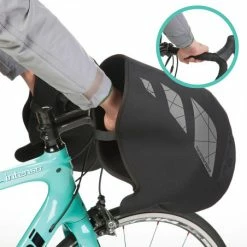 Manchons Vélo Noir TUCANO URBANO Pour Guidon Nautilus -Antivol Vélo Soldes manchons velo noir tucano urbano pour guidon nautilus 2