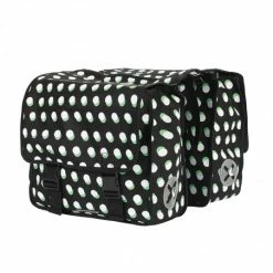Paire Sacoches Vélo 40L URBAN PROOF Dots Noir