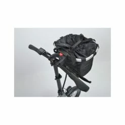 KLICKFIX Panier Avant Reisenthel Bikebasket -Antivol Vélo Soldes panier avant pliable noir bikebasket noir 1