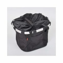 KLICKFIX Panier Avant Reisenthel Bikebasket -Antivol Vélo Soldes panier avant pliable noir bikebasket noir 4