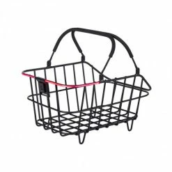 Panier Vélo Porte-bagage BASIL Cento Avec LED -Antivol Vélo Soldes panier velo porte bagage basil cento avec led 3