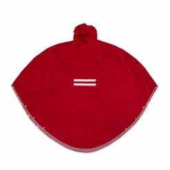 Poncho Pluie Urbain THE PEOPLE'S PONCHO 3.0 Rouge -Antivol Vélo Soldes poncho pluie urbain the people s poncho 30 rouge 2