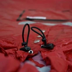 Poncho Pluie Urbain THE PEOPLE'S PONCHO 3.0 Rouge -Antivol Vélo Soldes poncho pluie urbain the people s poncho 30 rouge 4