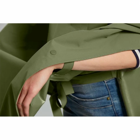 Poncho Pluie Vélo BASIL Hoga Vert Olive 12 Poncho Pluie Vélo BASIL Hoga Vert Olive – Image 10