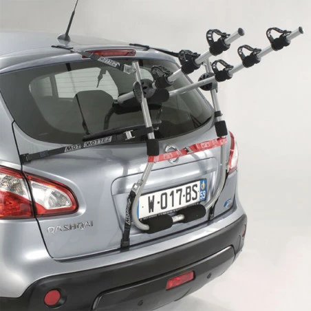 Porte Vélo Voiture 3 Vélos MOTTEZ Fixation Hayon 6 Sangles Ariane (compatible +360 Modèles) -Antivol Vélo Soldes porte velo voiture 3 velos mottez fixation hayon 6 sangles ariane compatible 360 modeles