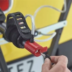 Porte Vélo Voiture Fixation Sur Attelage Suspendu MOTTEZ Jupiter 2 Vélos -Antivol Vélo Soldes porte velo voiture fixation sur attelage suspendu mottez jupiter 2 velos 3