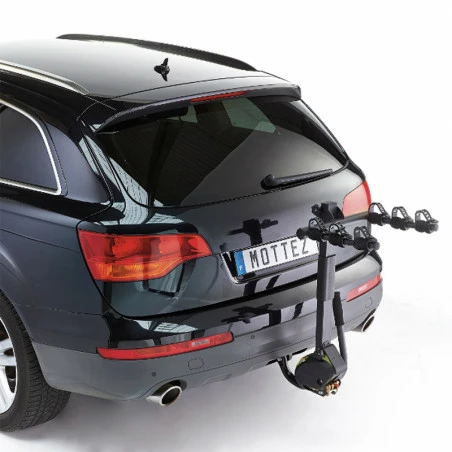 Porte Vélo Voiture Inclinable MOTTEZ Fixation Attelage Hercules 3 Vélos -Antivol Vélo Soldes porte velo voiture inclinable mottez fixation attelage hercules 3 velos