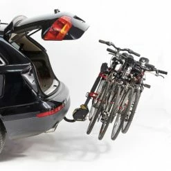 Porte Vélo Voiture Inclinable MOTTEZ Fixation Attelage Hercules 4 Vélos -Antivol Vélo Soldes porte velo voiture inclinable mottez fixation attelage hercules 4 velos 4