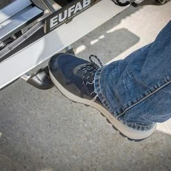 Porte Vélo Voiture Pliable EUFAB Fixation Attelage (2 Vélos) -Antivol Vélo Soldes porte velo voiture pliable eufab fixation attelage 2 velos 4