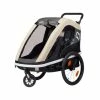 Hamax AS Remorque Vélo Poussette 2 Enfants HAMAX Avenida Café