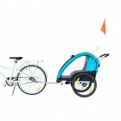 Remorque Vélo Poussette 2 Places BIKE ORIGINAL -Antivol Vélo Soldes remorque velo poussette 2 places bike original 2