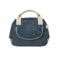 Sacoche De Guidon BASIL Bohème 8L Bleu Indigo -Antivol Vélo Soldes sacoche de guidon basil boheme 8l bleu indigo 2