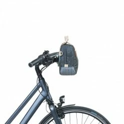 Sacoche De Guidon BASIL Bohème 8L Bleu Indigo -Antivol Vélo Soldes sacoche de guidon basil boheme 8l bleu indigo 6