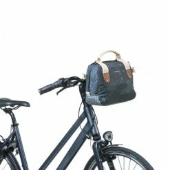 Sacoche De Guidon BASIL Bohème 8L Bleu Indigo -Antivol Vélo Soldes sacoche de guidon basil boheme 8l bleu indigo 7