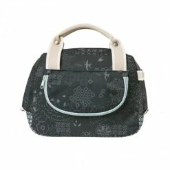 Sacoche De Guidon Vélo BASIL Bohème 8L Gris -Antivol Vélo Soldes sacoche de guidon velo basil boheme 8l gris 2