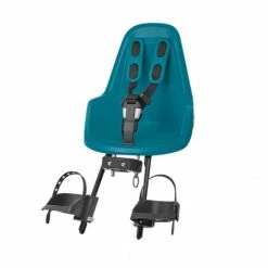 Siège Vélo Avant Bébé BOBIKE One Mini Bleu Jusqu'à 15kg