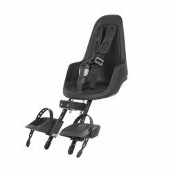 Siège Vélo Avant Bébé BOBIKE One Mini Noir Jusqu'à 15kg