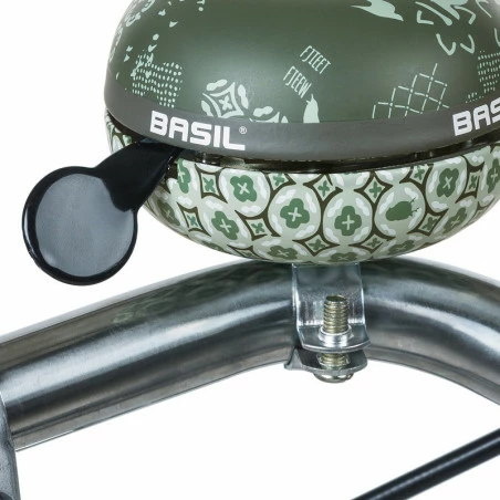 Sonnette Vélo BASIL 8cm Bohème Vert Forêt 4 Sonnette Vélo BASIL 8cm Bohème Vert Forêt – Image 2