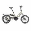 Vélo Cargo électrique Compact Tern HSD P9 Tarragon -Antivol Vélo Soldes velo cargo electrique cadre compact tern hsd p9 gris sable