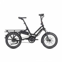 Vélo Cargo électrique Compact Tern HSD S8i Black