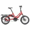 Vélo Cargo électrique Compact Tern HSD S8i Rouge 1 Vélo Cargo électrique Compact Tern HSD S8i Rouge -Antivol Vélo Soldes velo cargo electrique compact tern hsd s8i rouge