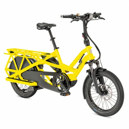Vélo Cargo électrique Longtail TERN GSD S10 Jaune LR 3 Vélo Cargo électrique Longtail TERN GSD S10 Jaune LR