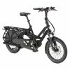 Vélo Cargo électrique Longtail TERN GSD S10 Noir LR