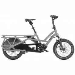Vélo Cargo électrique Longtail TERN GSD S10 Rhino Grey LX