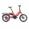 Vélo Cargo électrique Compact Tern HSD P9 Rouge LR 2 Vélo Cargo électrique Compact Tern HSD P9 Rouge LR -Antivol Vélo Soldes velo cargo electrique mini tern hsd p9 rouge